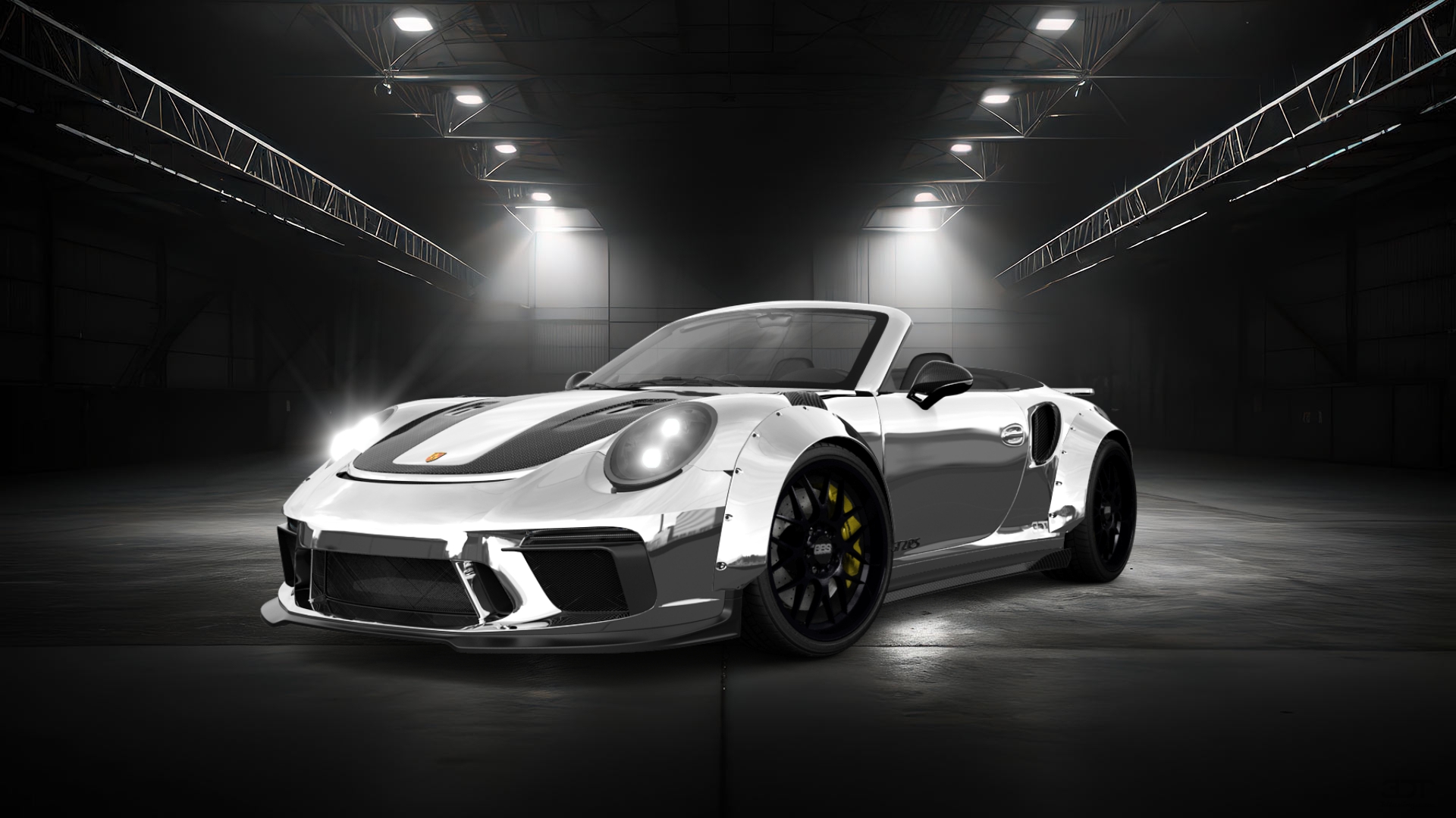 Porsche 911 Turbo S 2 Door Convertible 2014 tuning