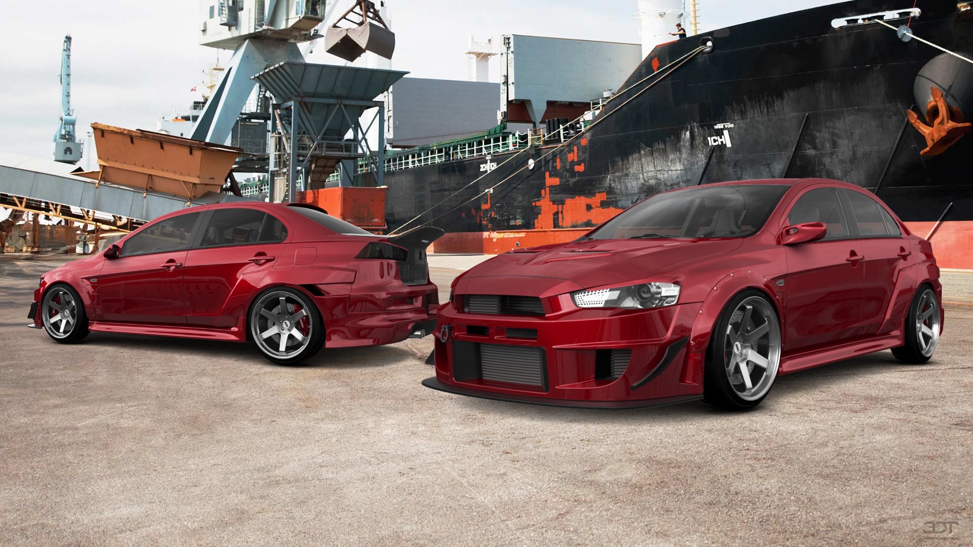 Mitsubishi Lancer Evolution X Sedan 2008