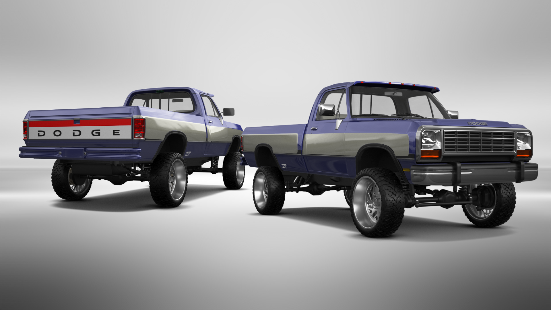 Dodge Ram 2 Door pickup truck 1991