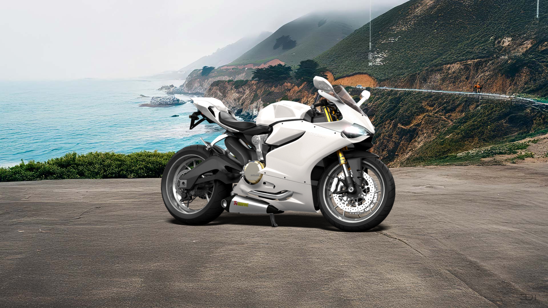 Ducati 899 Panigale Sport Bike 2015 tuning