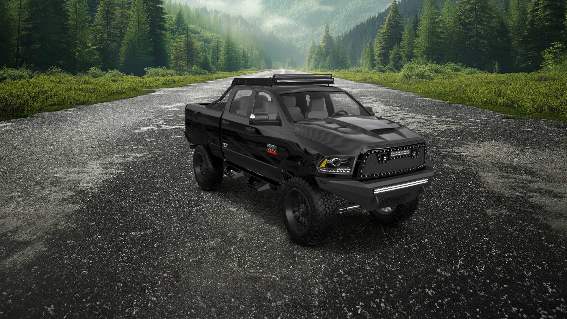 Dodge Ram 2500 4 Door Truck 2014
