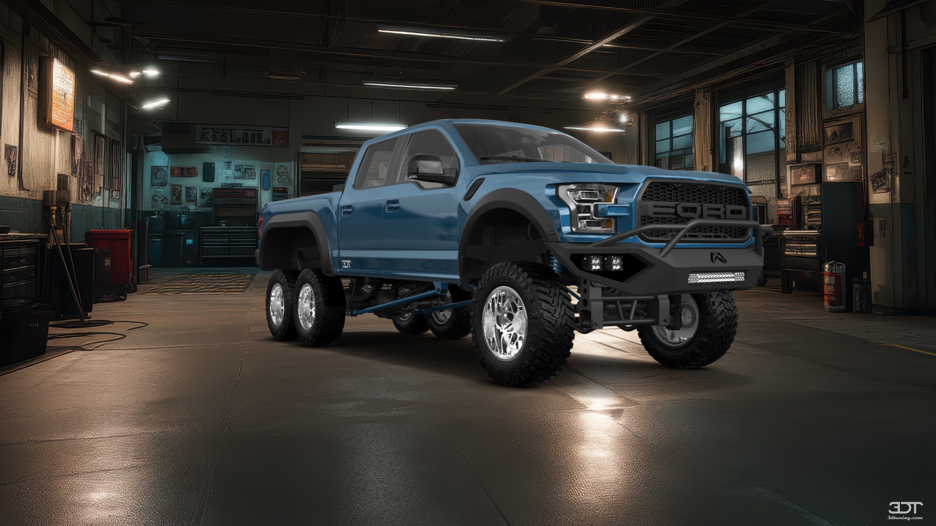 Ford Hennessey VelociRaptor 6x6 Truck 2017 tuning