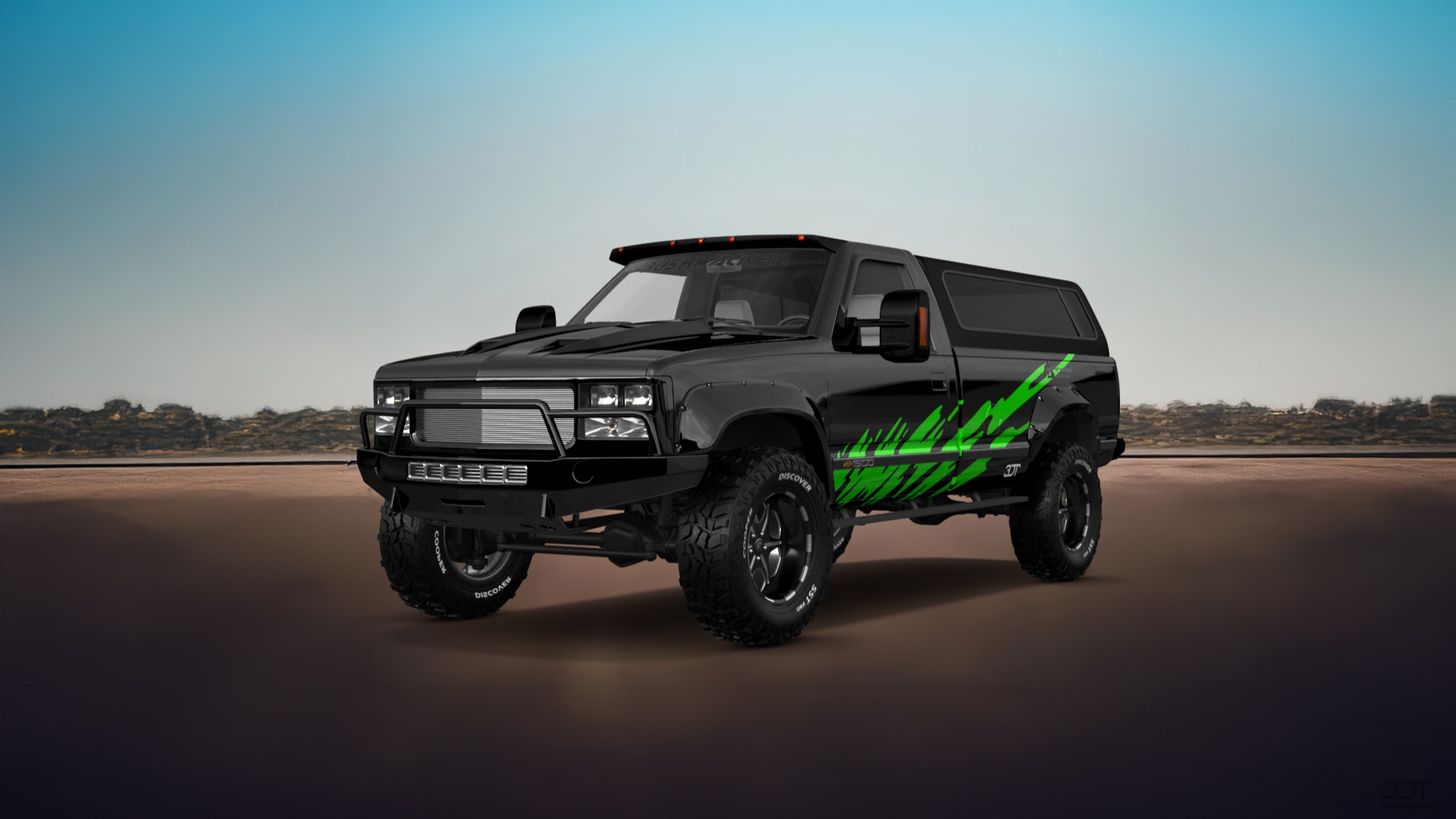 Chevrolet K1500 Regular Cab Fleetside Pickup 1988