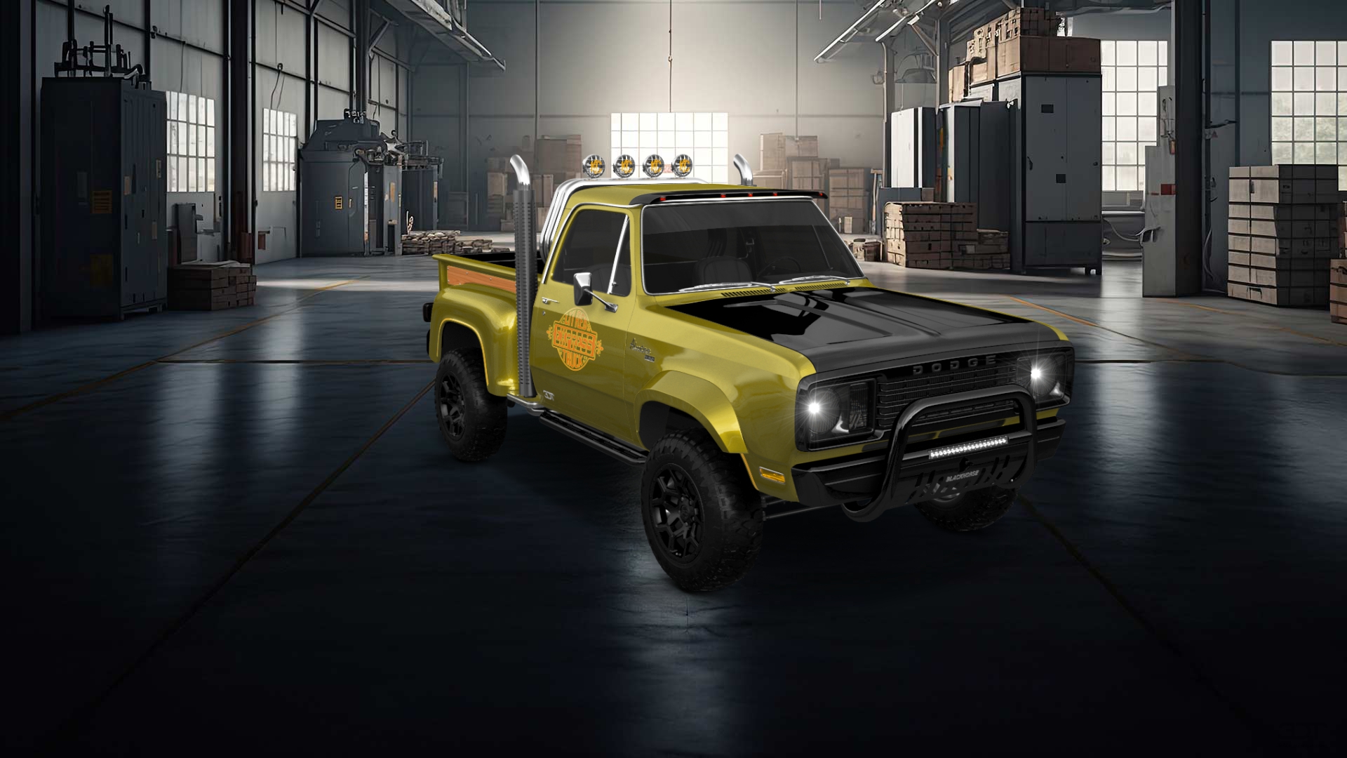 Dodge Lil Red Express 2 Door pickup truck 1978 tuning