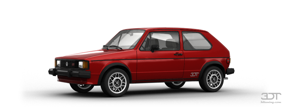 Tuning Volkswagen Rabbit GTI Mk1 3 Door Hatchback 1984