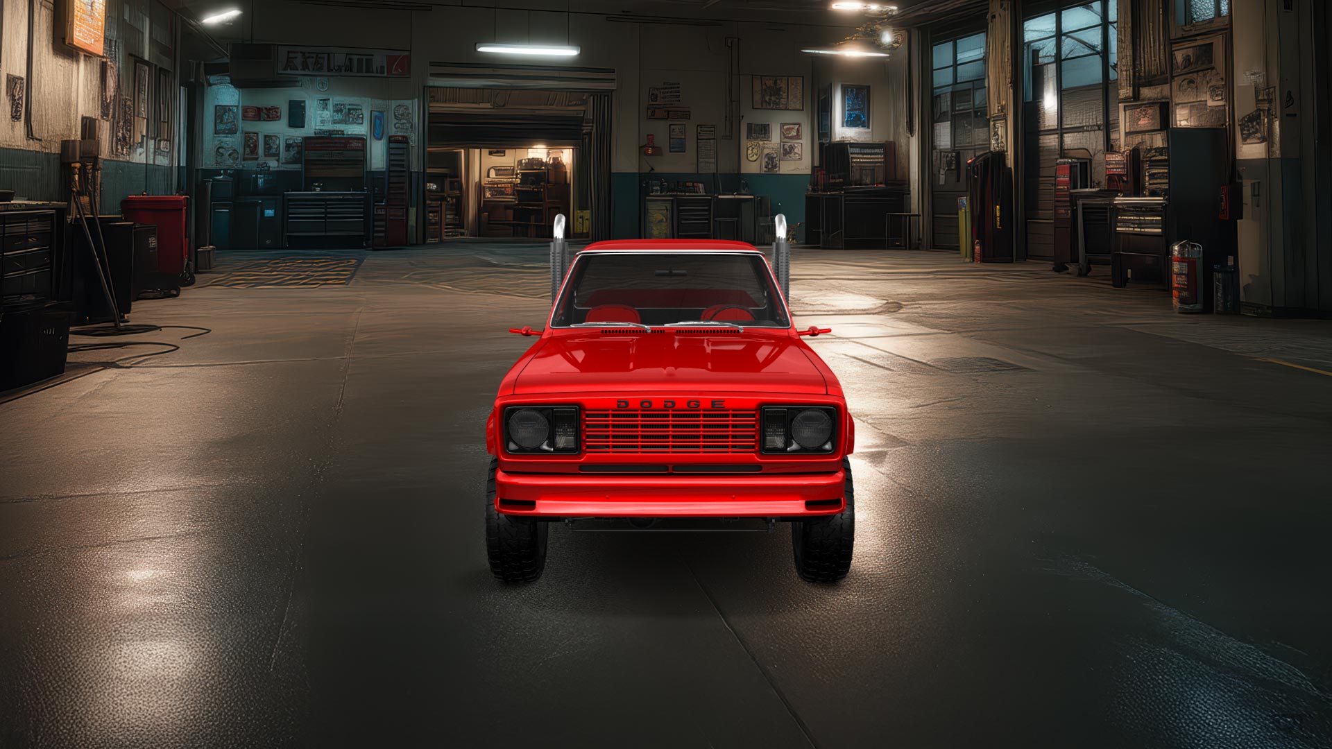 Dodge Lil Red Express 2 Door pickup truck 1978 Images