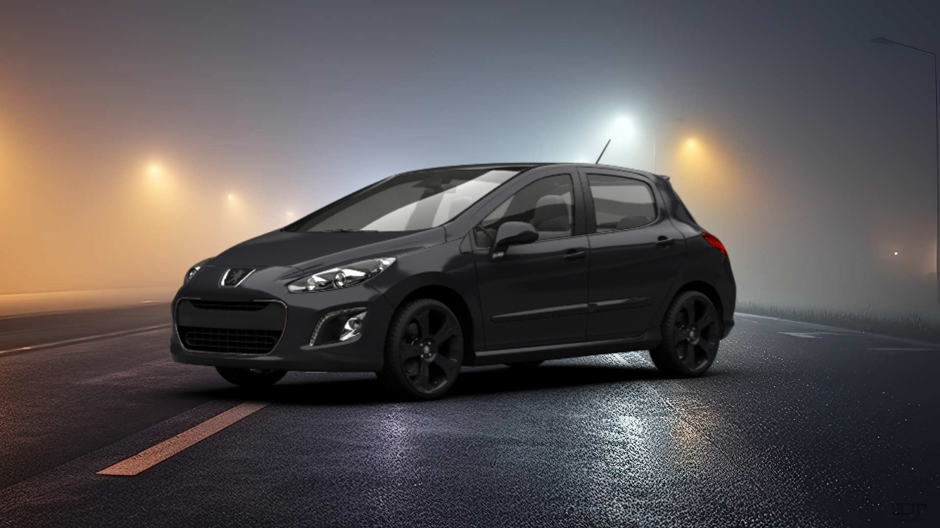 Peugeot 308 5 Door Hatchback 2012 tuning