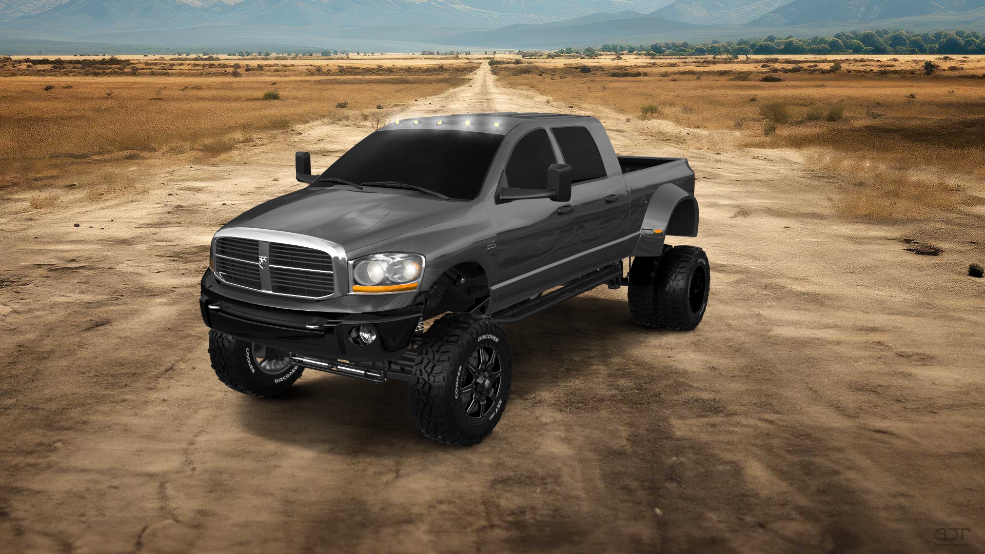 Dodge Ram 3500 Dually 4 Door pickup truck 2007