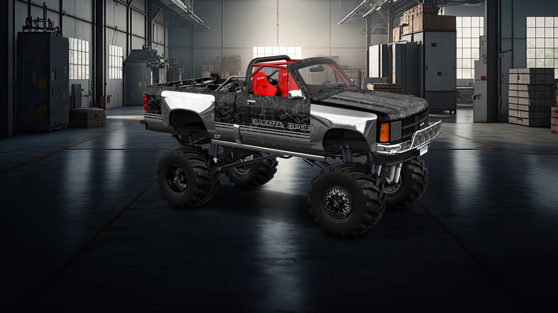 Dodge Dakota Regular Cab 2 Door pickup truck 1987