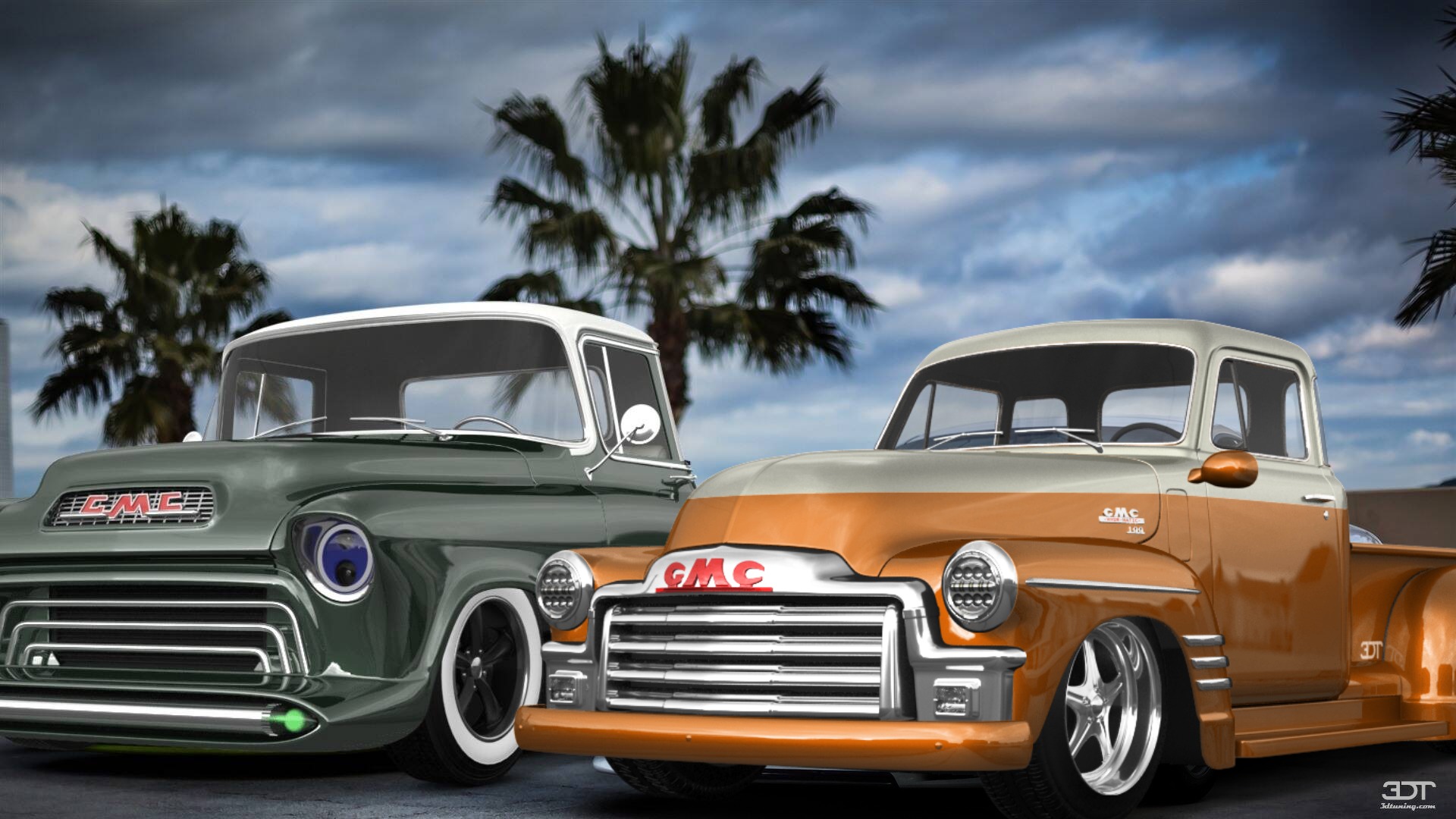 GMC 100 Stepside 2 Door pickup truck 1954