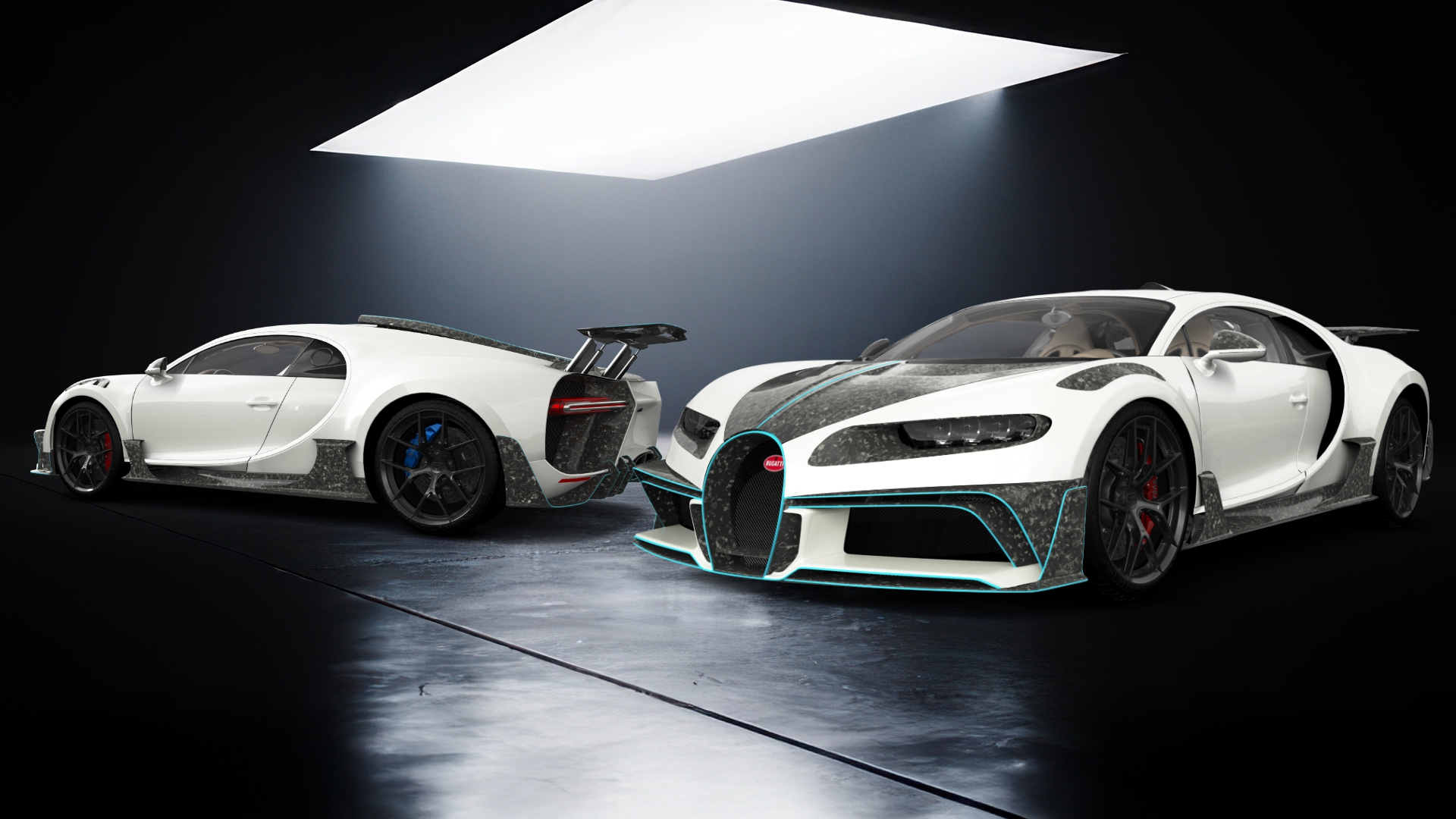 Bugatti Chiron 2 Door Coupe 2016 tuning