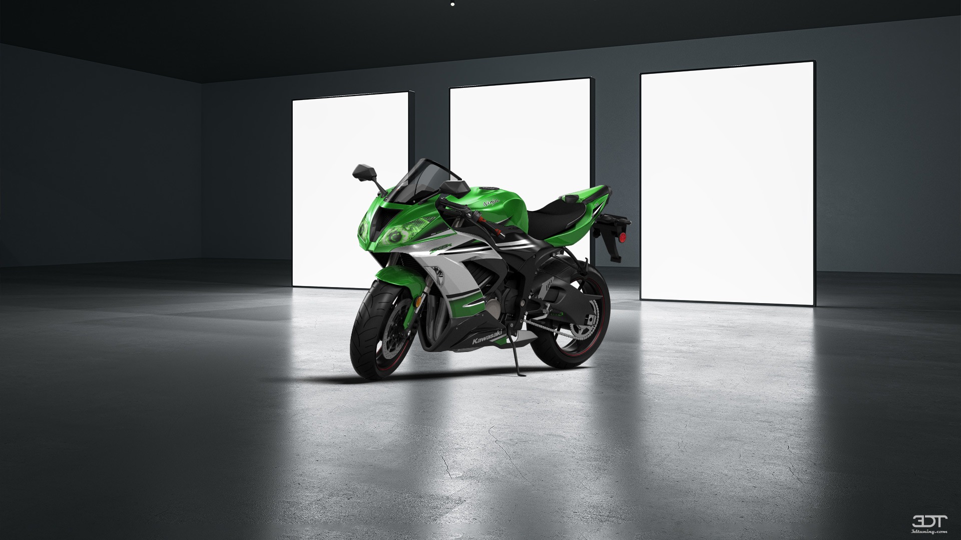 Kawasaki Ninja ZX 6R Sport Bike 2015 tuning