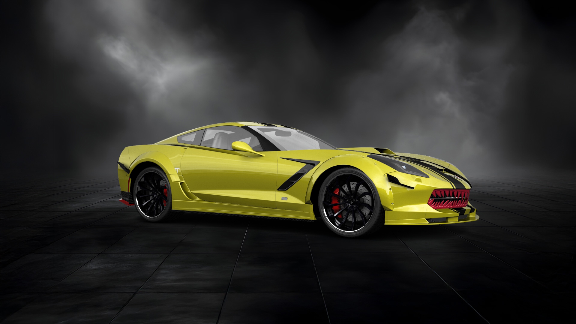 Chevrolet Corvette C7 2 Door Coupe 2015 tuning