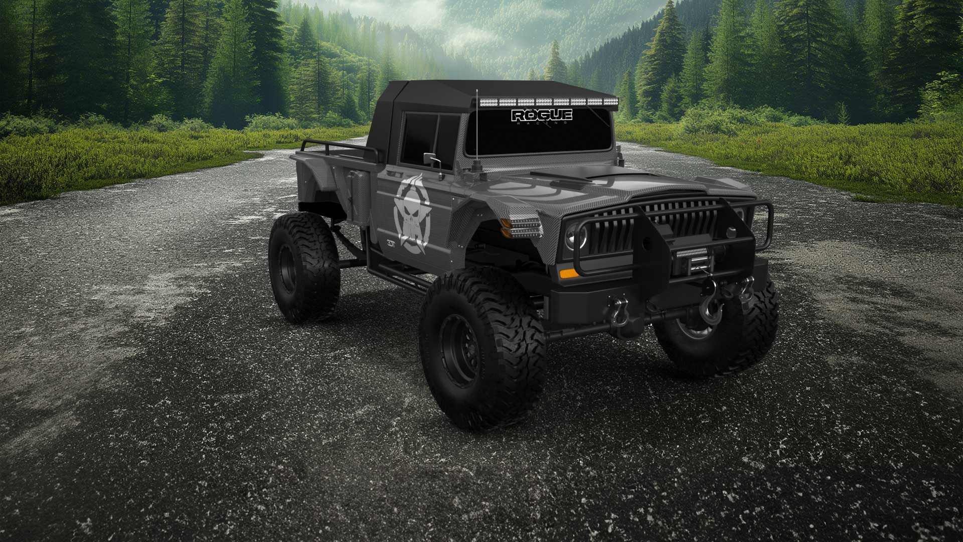 Jeep Kaiser M715 2 Door pickup truck 1968 tuning