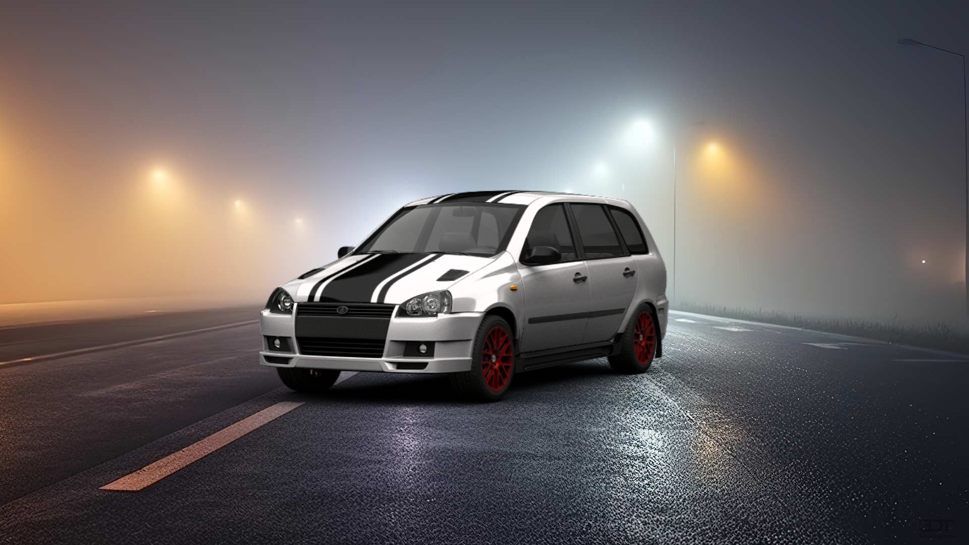 Lada Kalina 1117 Wagon 2010 tuning
