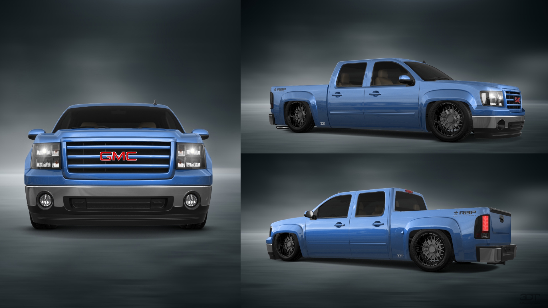 GMC Sierra 1500 Crew Cab 5.8 ft box 4 Door pickup truck 2007