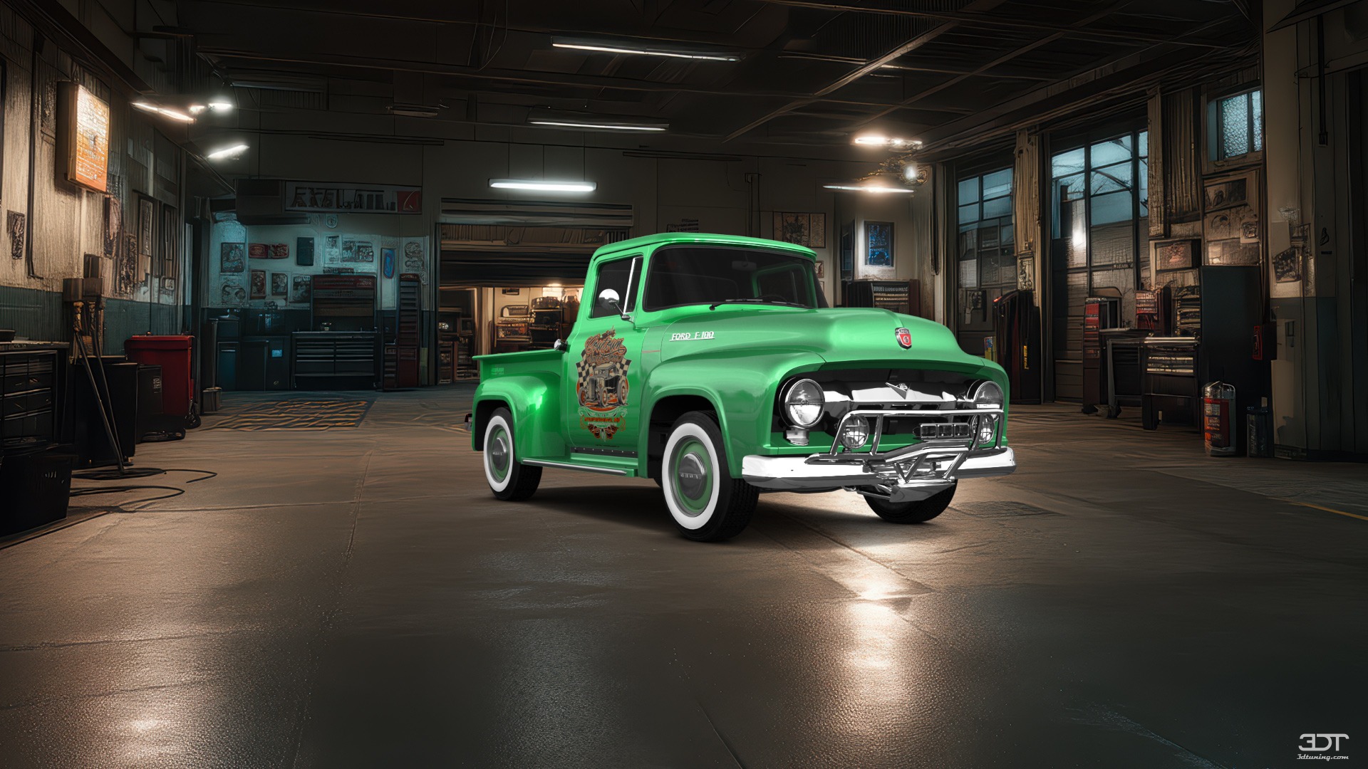 Ford F-100 2 Door truck 1956 tuning