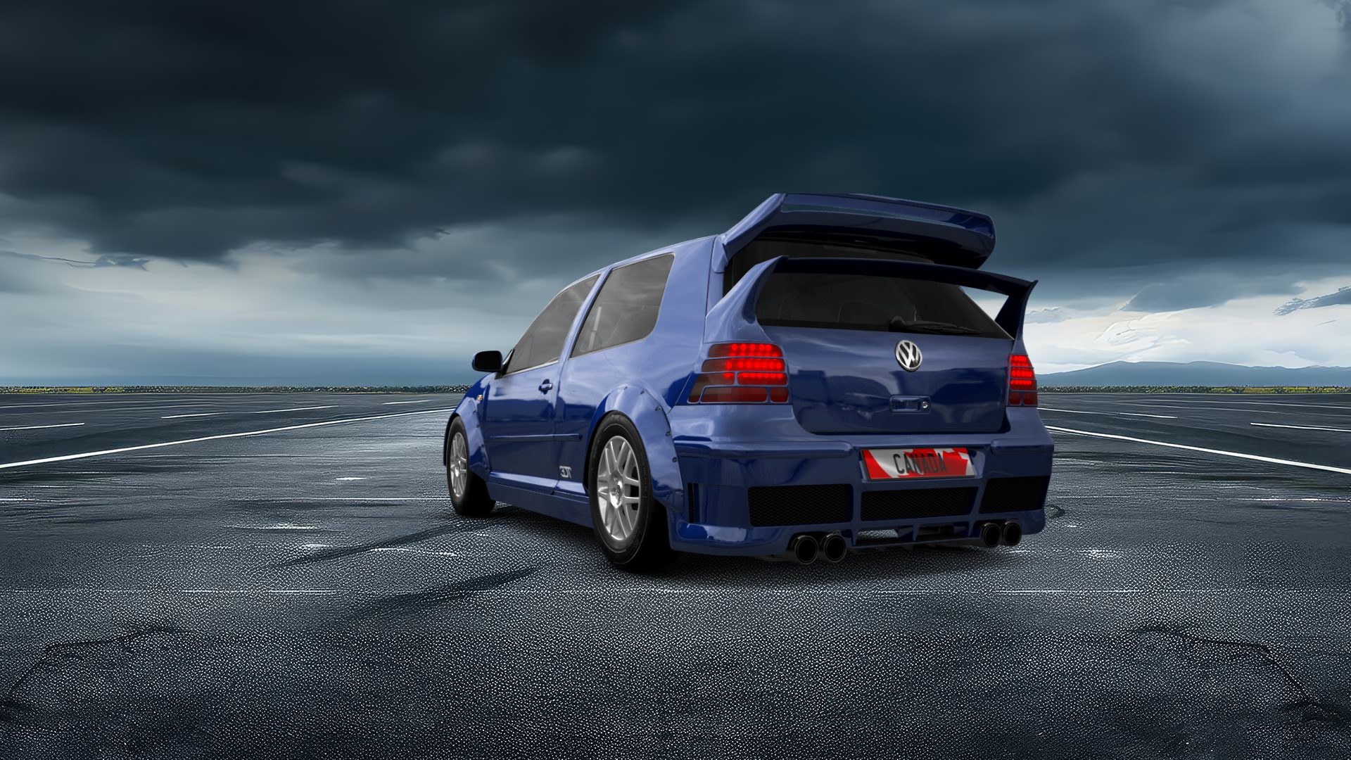 Volkswagen Golf 4 (mk4) 3 Door Hatchback 1997 tuning
