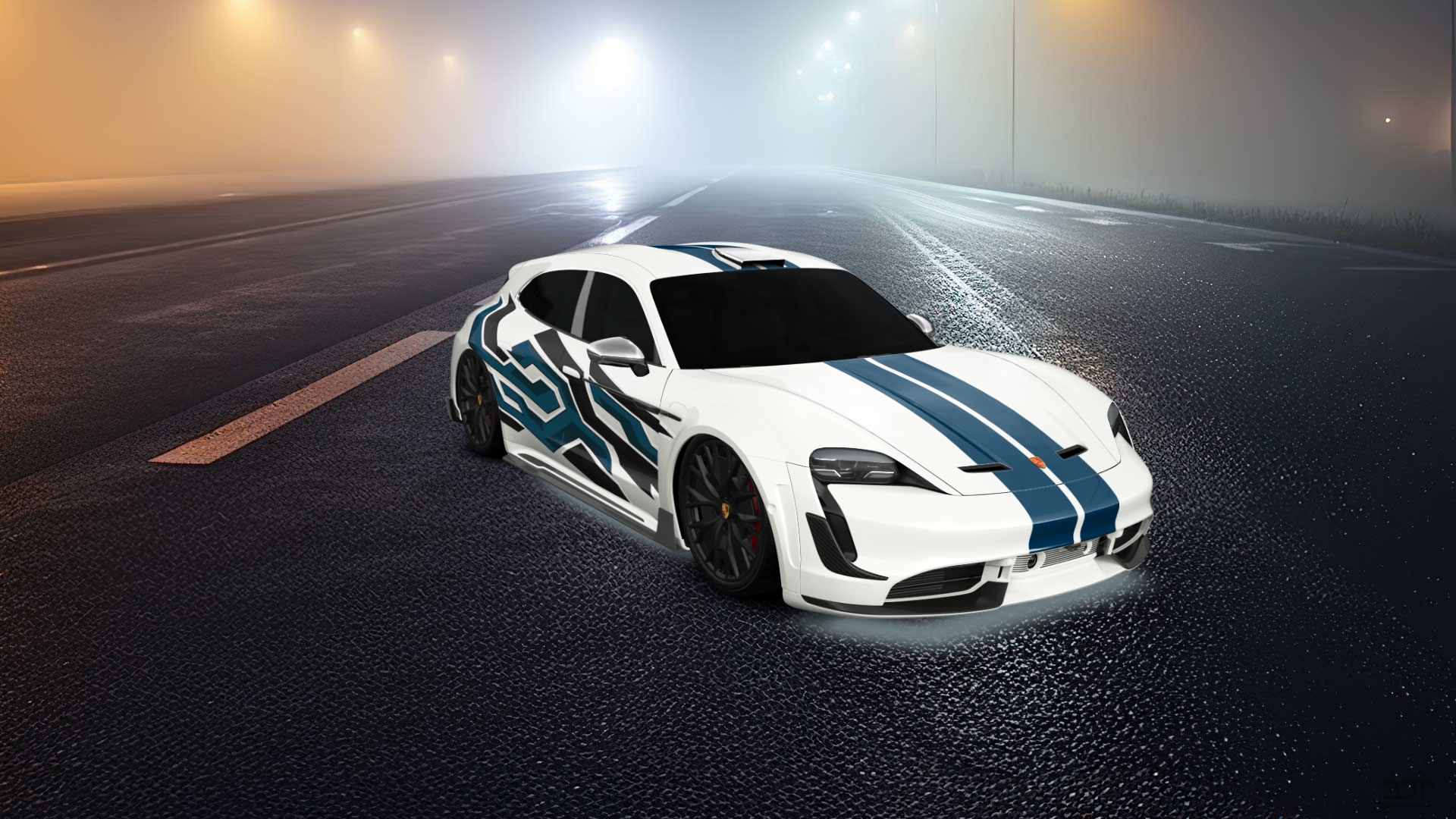 Porsche Taycan Sport Turismo Shooting Brake 2019 tuning