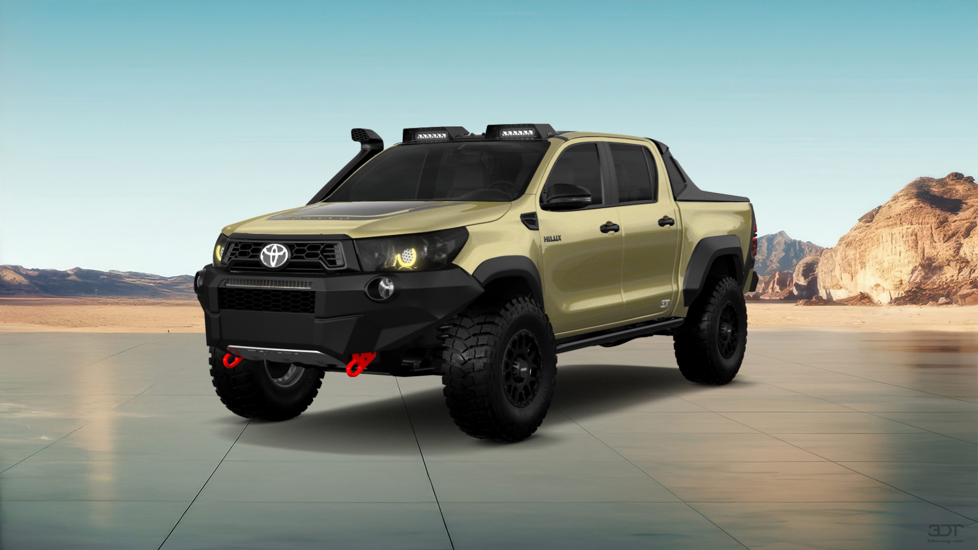 Toyota Hilux Double Cab 4 Door pickup truck 2015 tuning