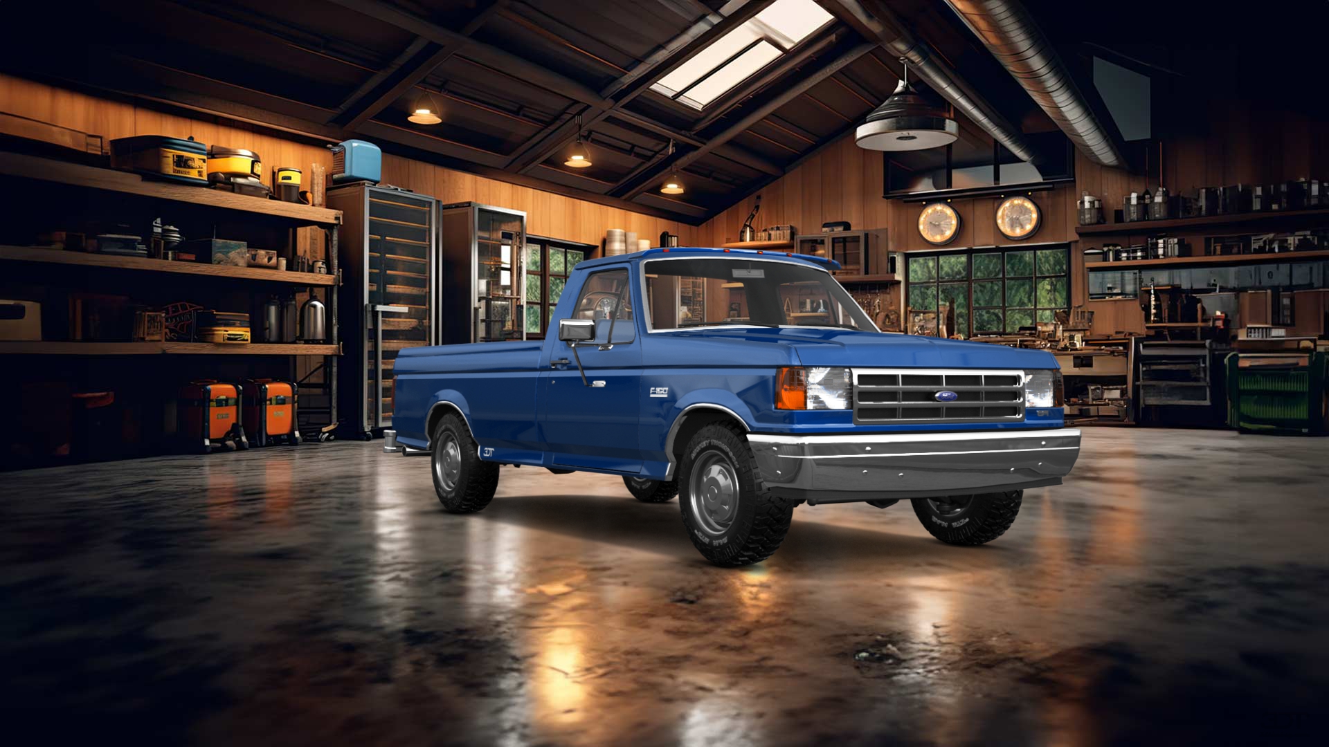 Ford F-150 2 Door pickup truck 1987