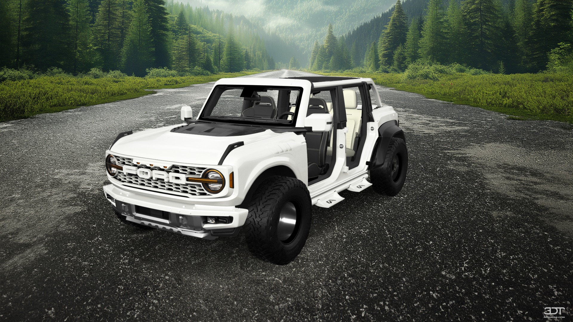 Ford Bronco Raptor 4 Door pickup truck 2022 tuning