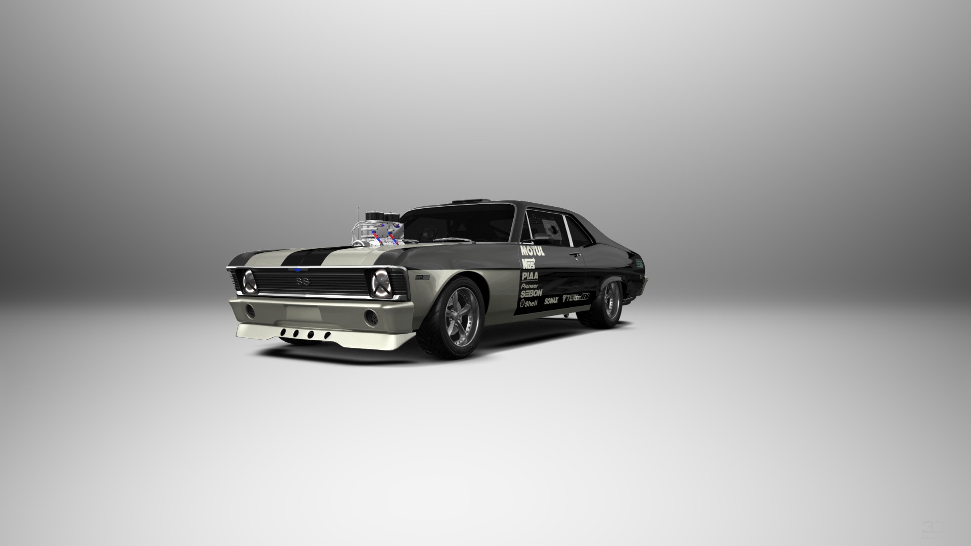 Chevrolet Chevy II Nova 2 Door Coupe 1968