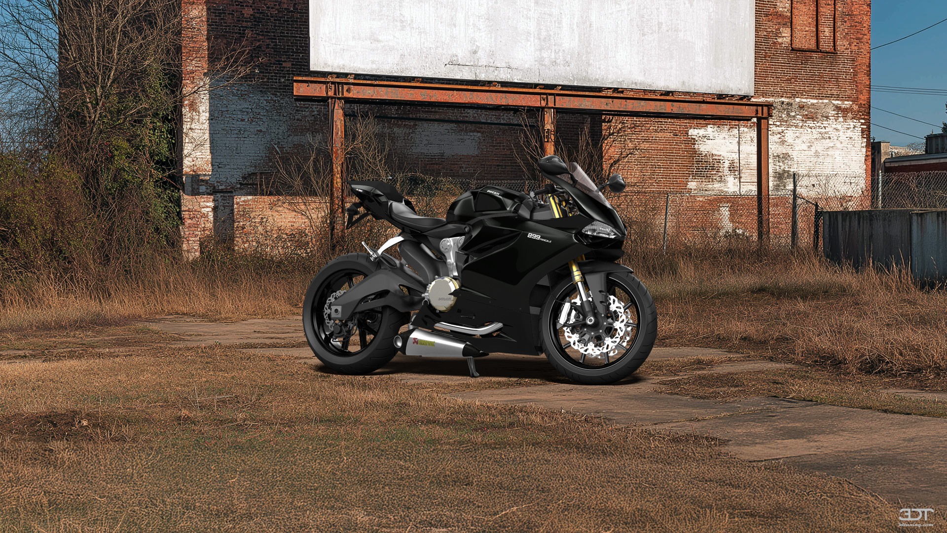 Ducati 899 Panigale Sport Bike 2015 tuning