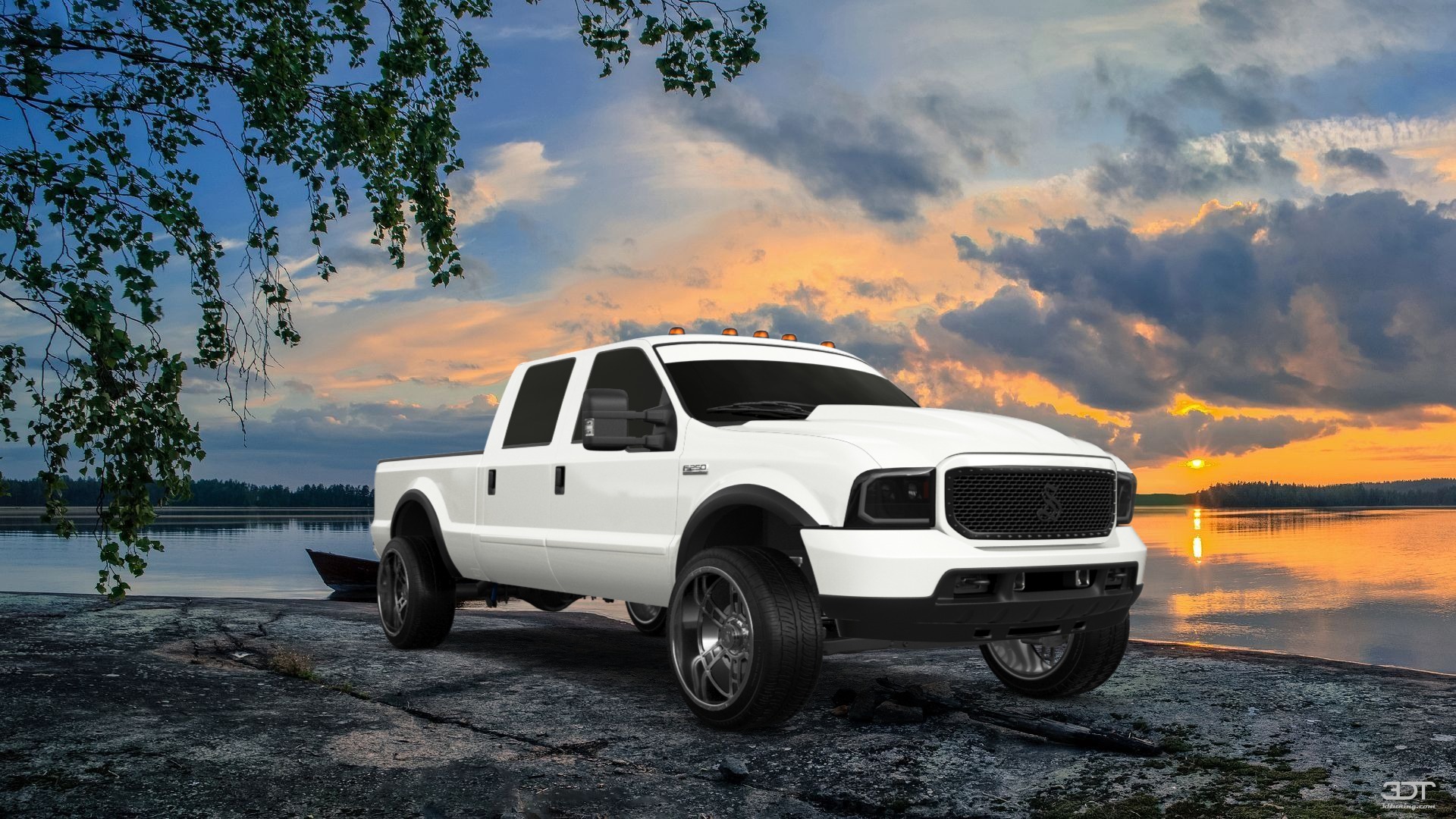 Ford F-250 Crew Cab 4 Door pickup truck 1999 tuning