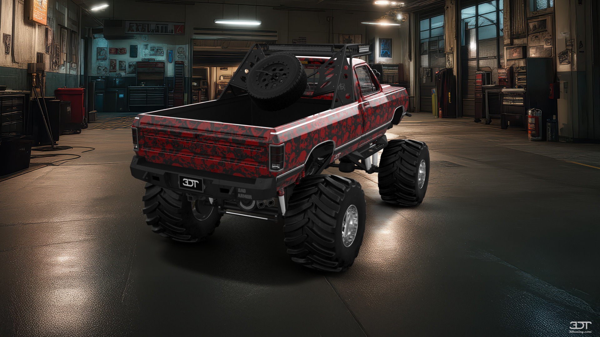 Dodge Ram 250 Regular Cab 2 Door pickup truck 1983 tuning