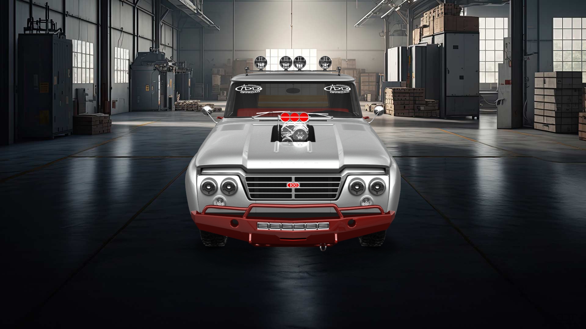 Dodge D-100 Stepside 2 Door pickup truck 1961