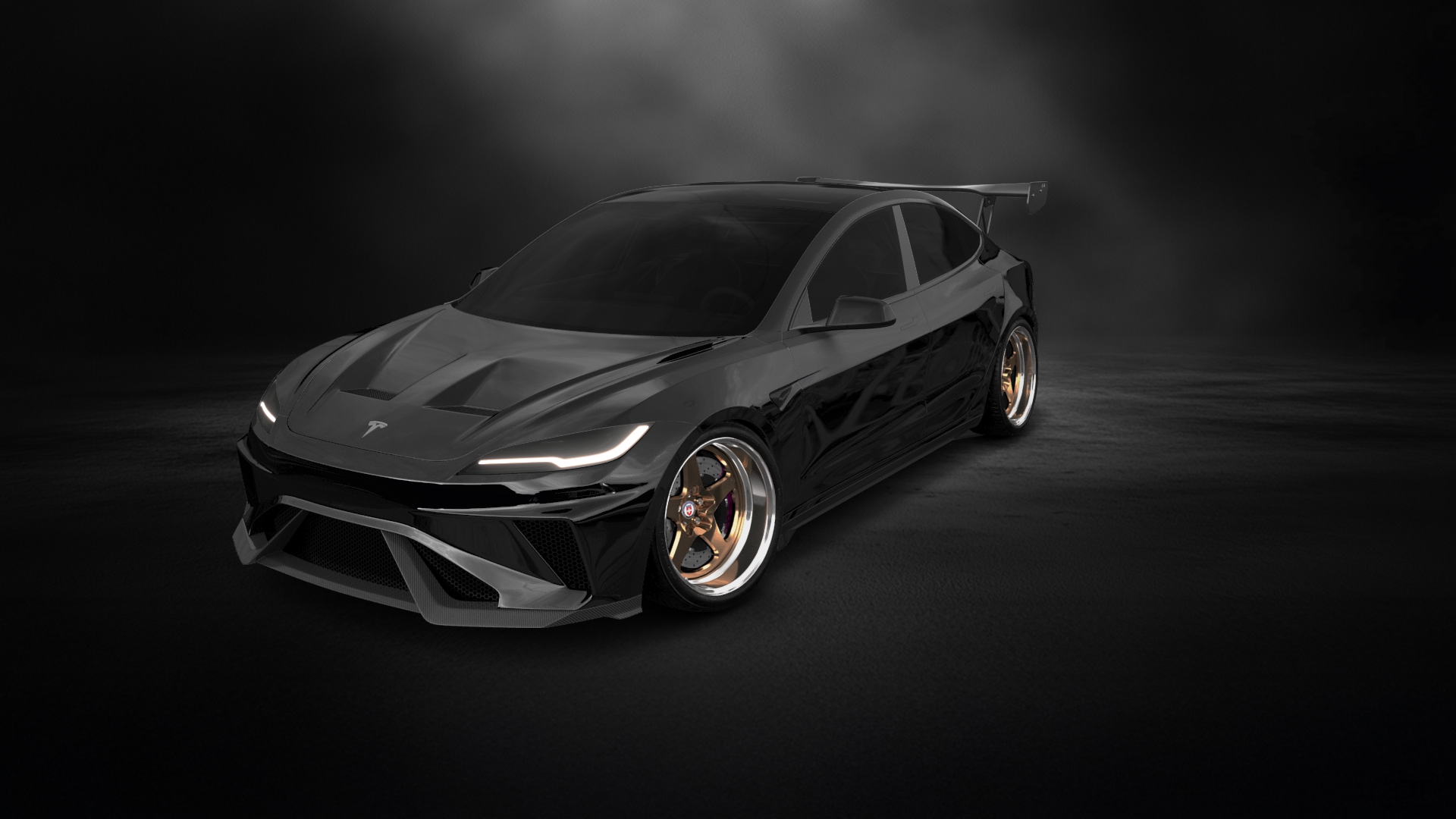 Tesla Model 3 4 Door Saloon 2023 tuning