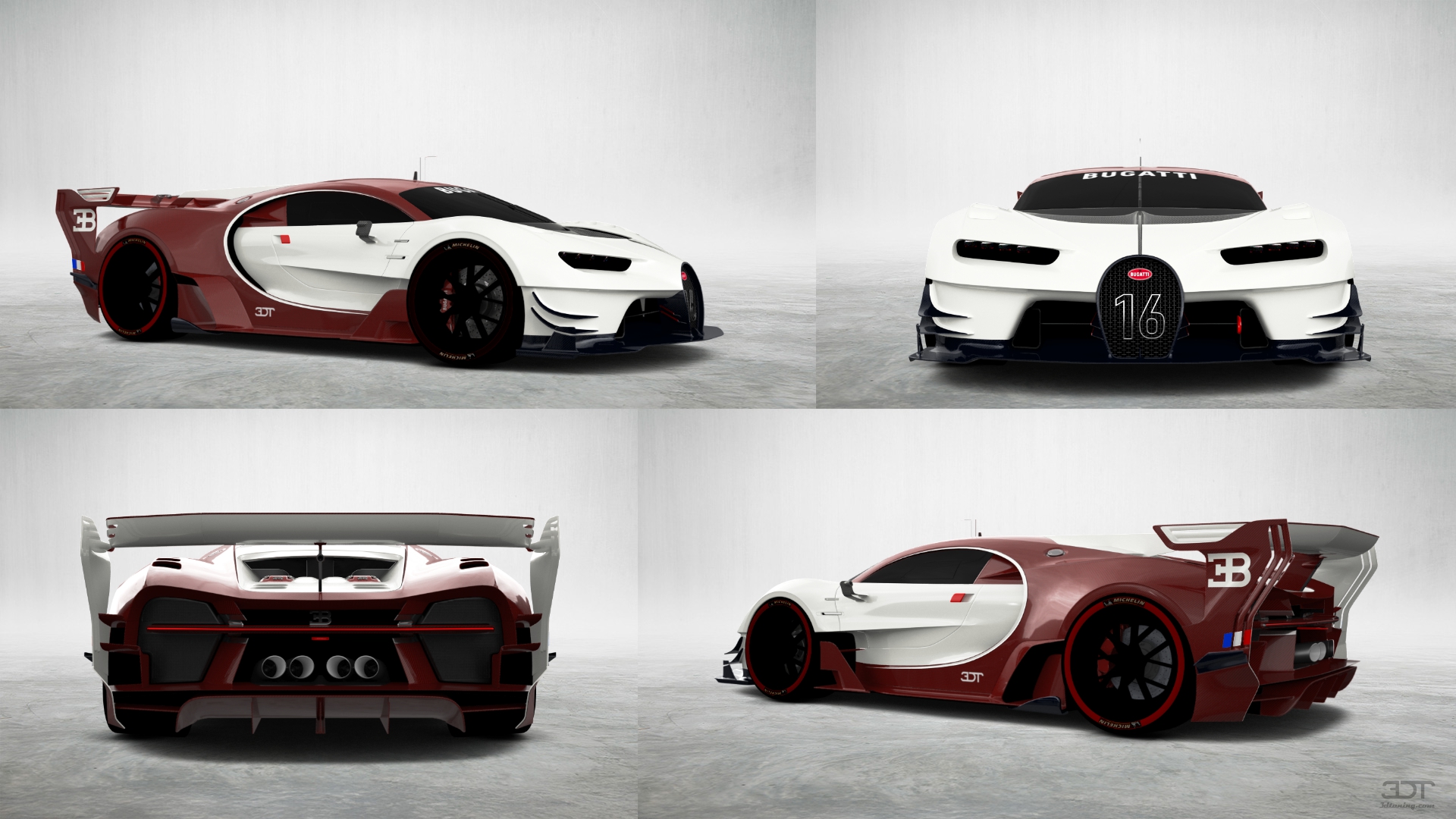 Bugatti Vision GT Supercar 2015 tuning