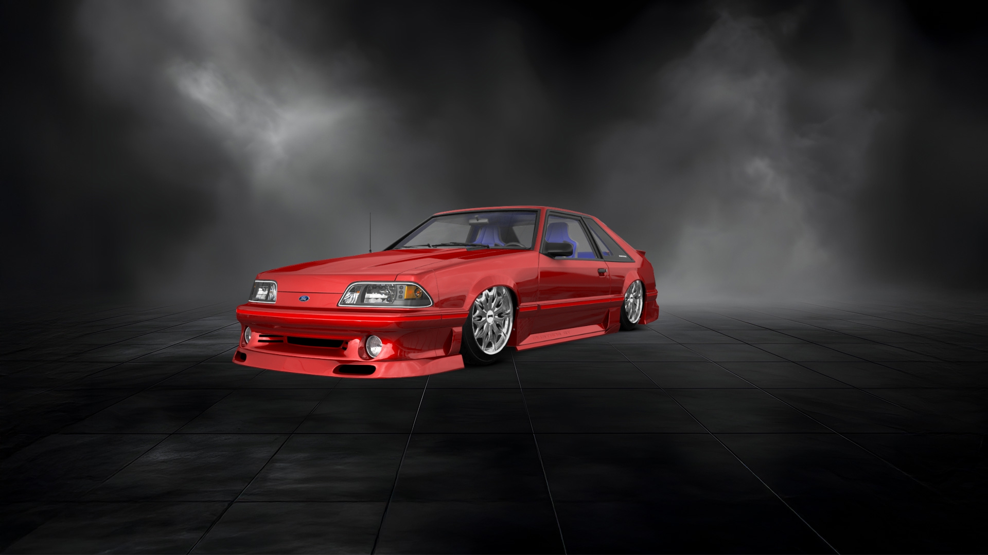 Ford Mustang 3 Door Hatchback 1988 tuning