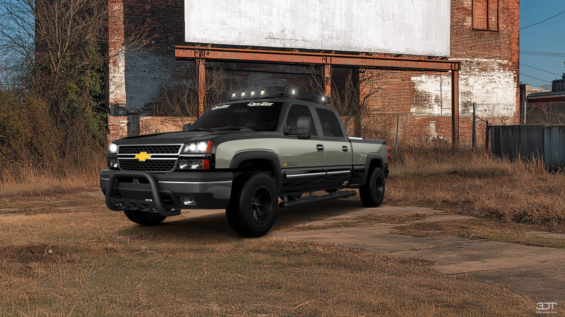 Chevrolet Silverado 2500 HD Long Box 4 Door pickup truck 2002 tuning
