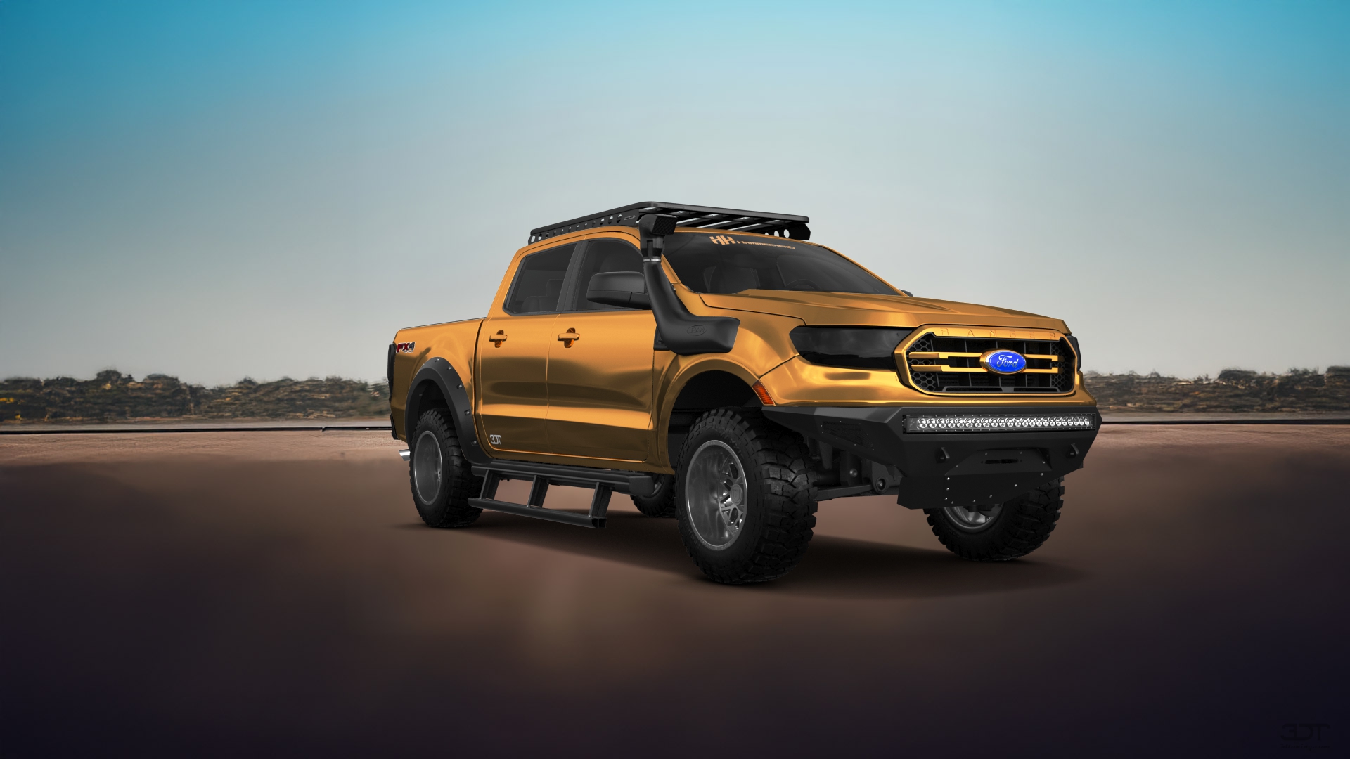 Ford Ranger 4 Door pickup truck 2019