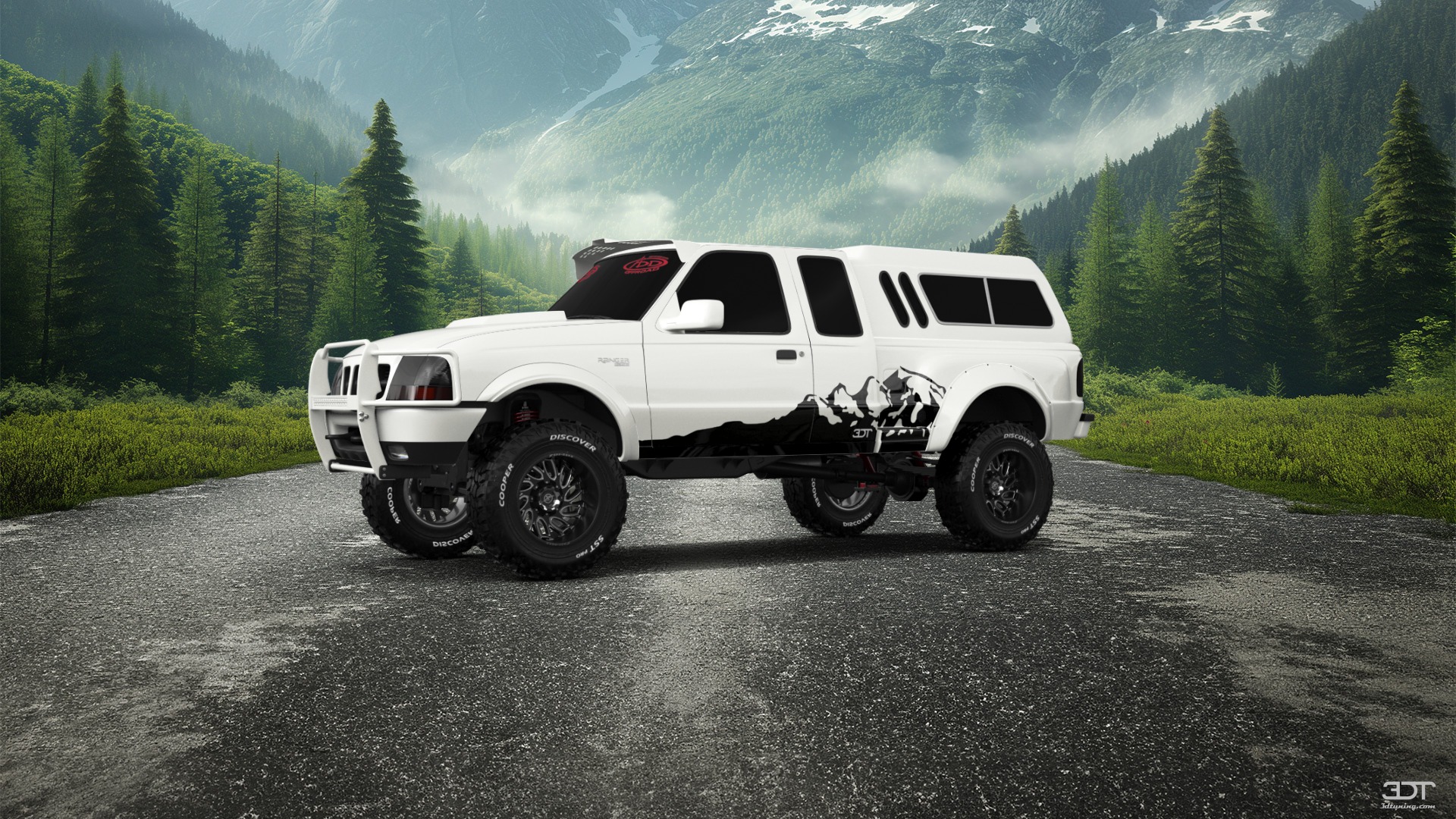 Ford Ranger Flareside 2 Door pickup truck 1998 tuning