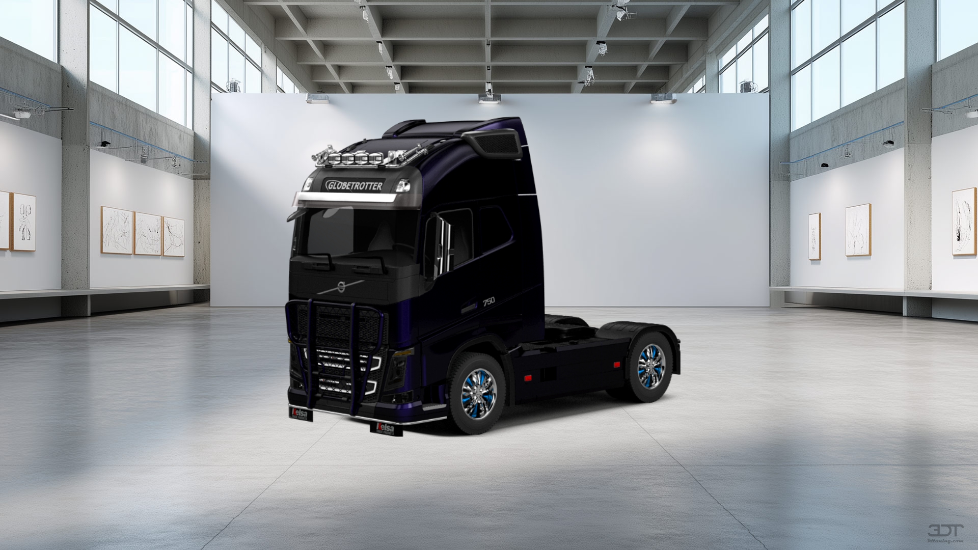 Volvo FH16 Globetrotter XL Cab Truck 2013 tuning