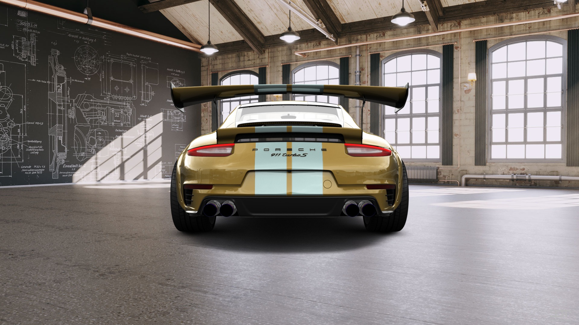 Porsche 911 Turbo S 2 Door Coupe 2014