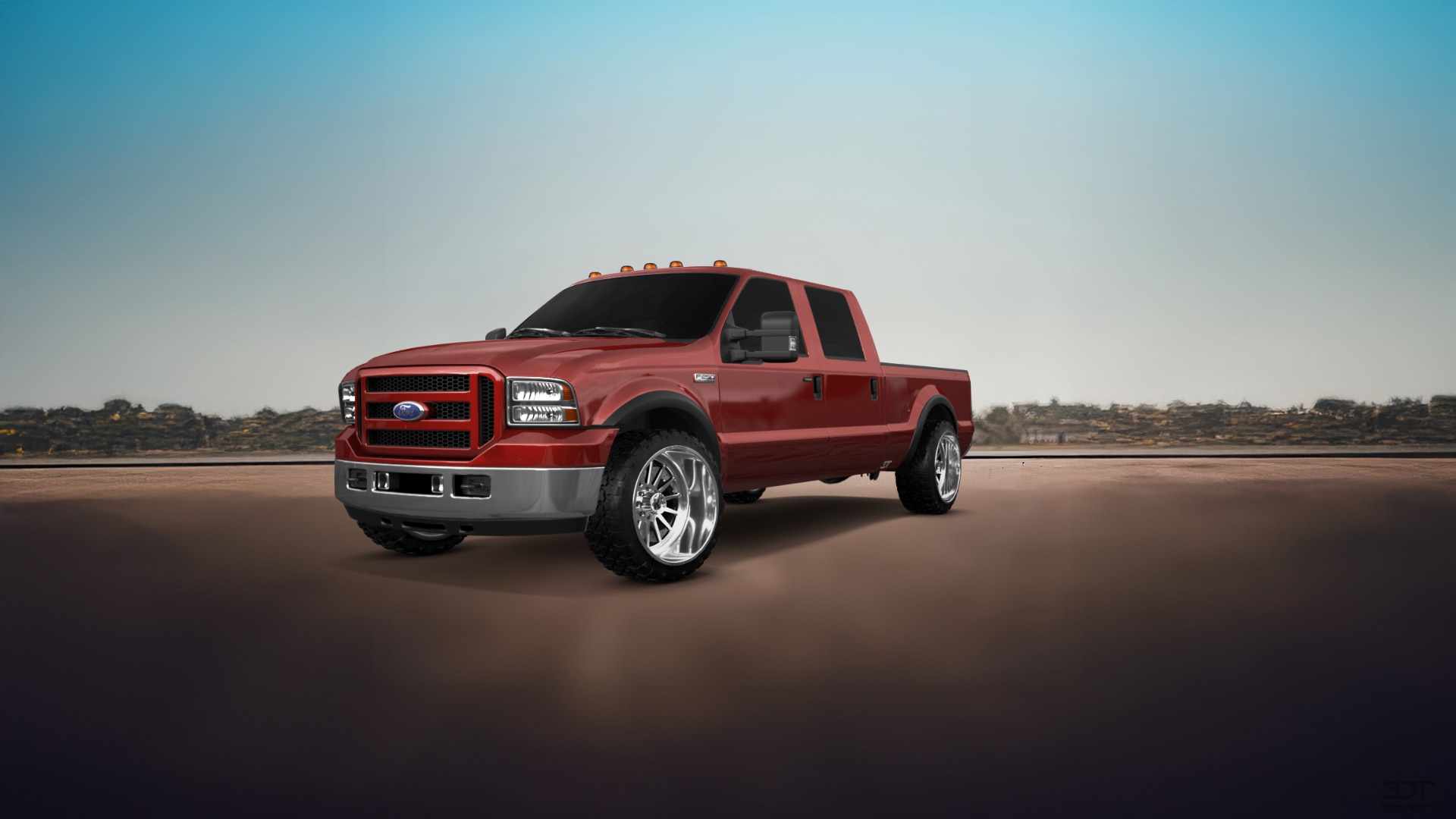 Ford F-250 Crew Cab 4 Door pickup truck 1999 tuning