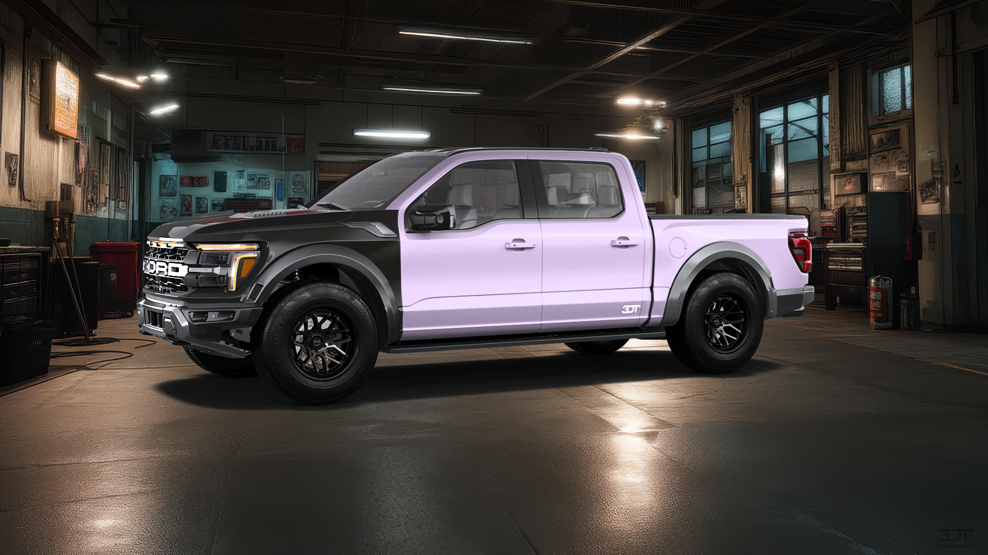Ford F-150 Raptor 4 Door pickup truck 2024 tuning
