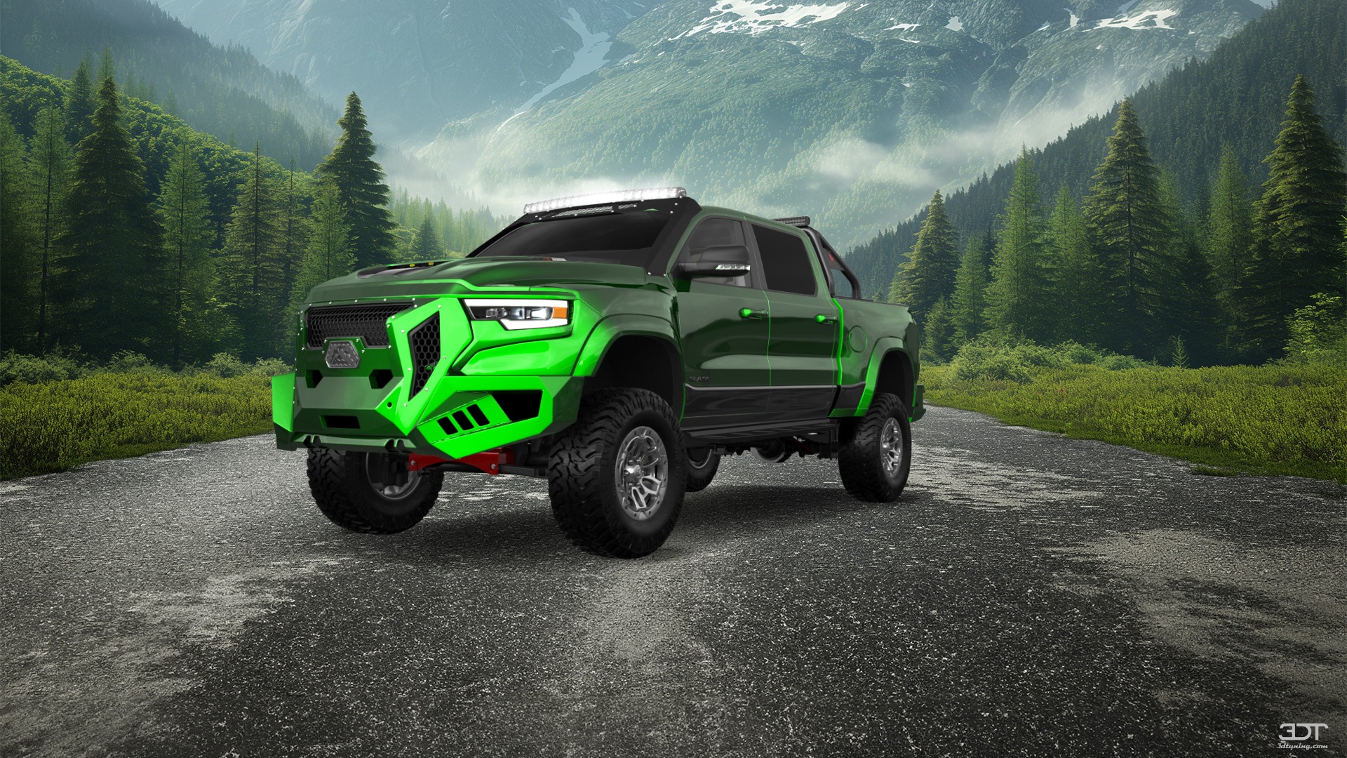 Dodge Ram 1500 TRX 4 Door pickup truck 2021