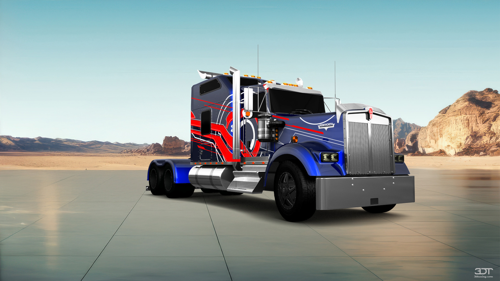 Kenworth W900 Sleeper Cab Truck 2015 tuning