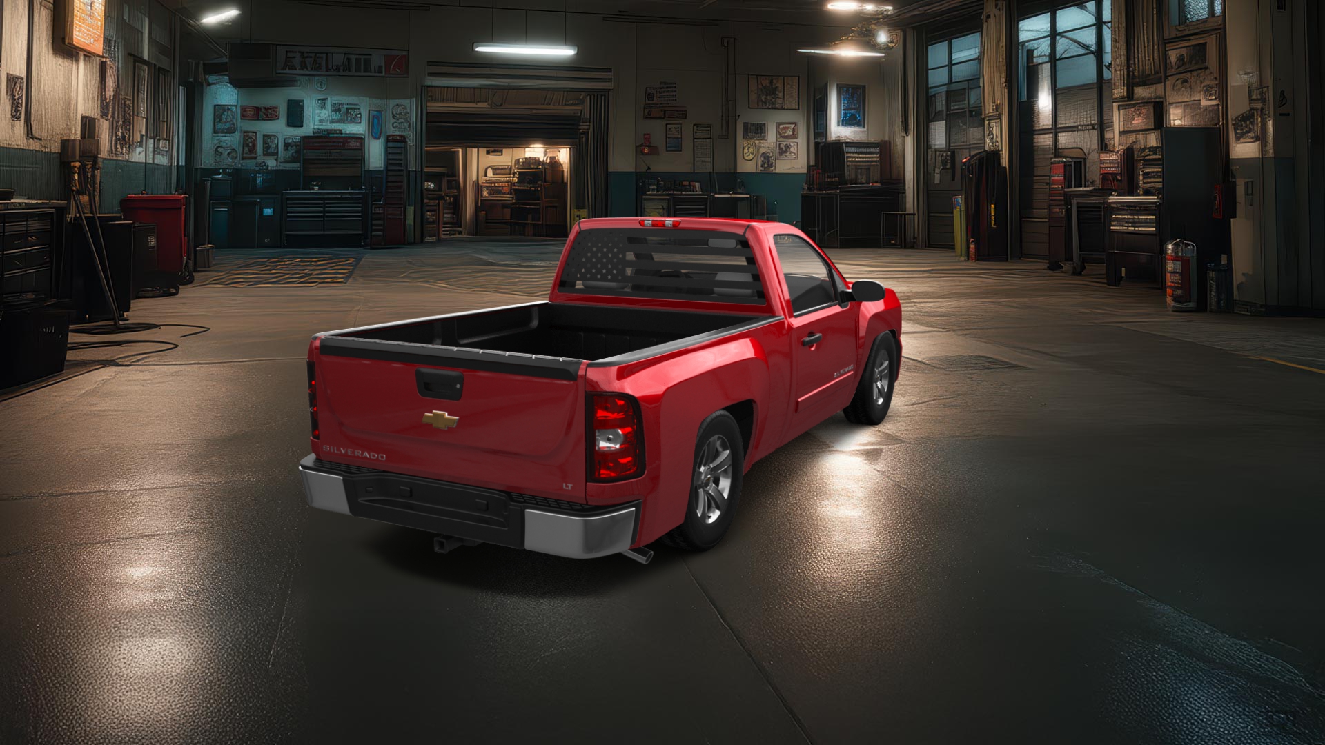Chevrolet Silverado 1500 6.6 box Truck 2007 tuning