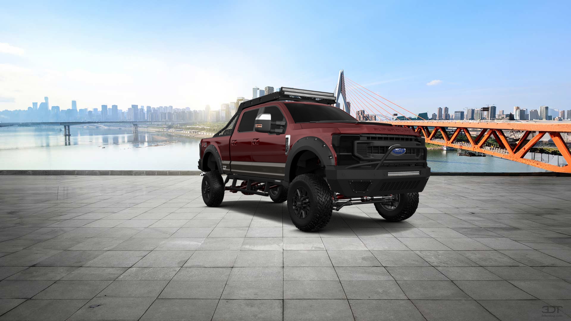 Ford F-250 4 Door pickup truck 2021 tuning