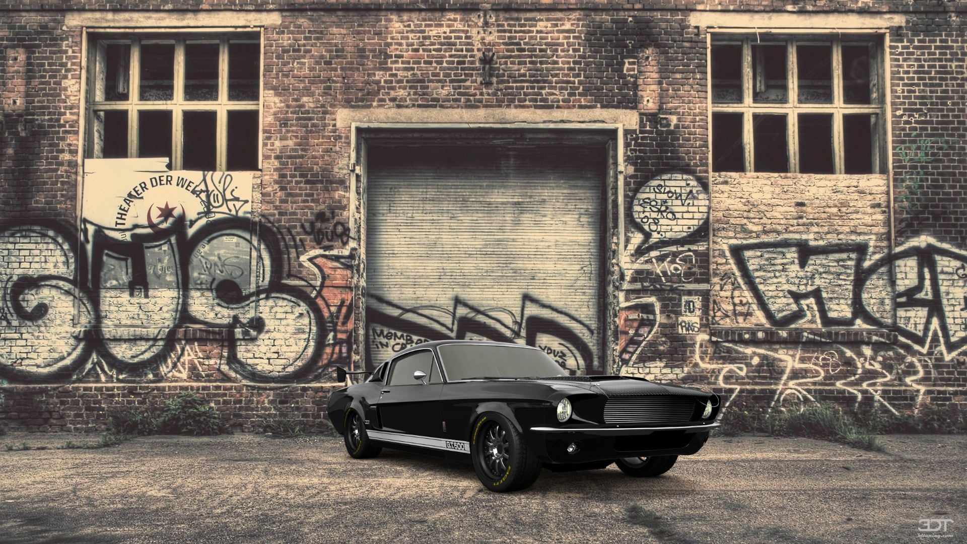 Tuning Mustang GT500 2 Door Coupe 1968