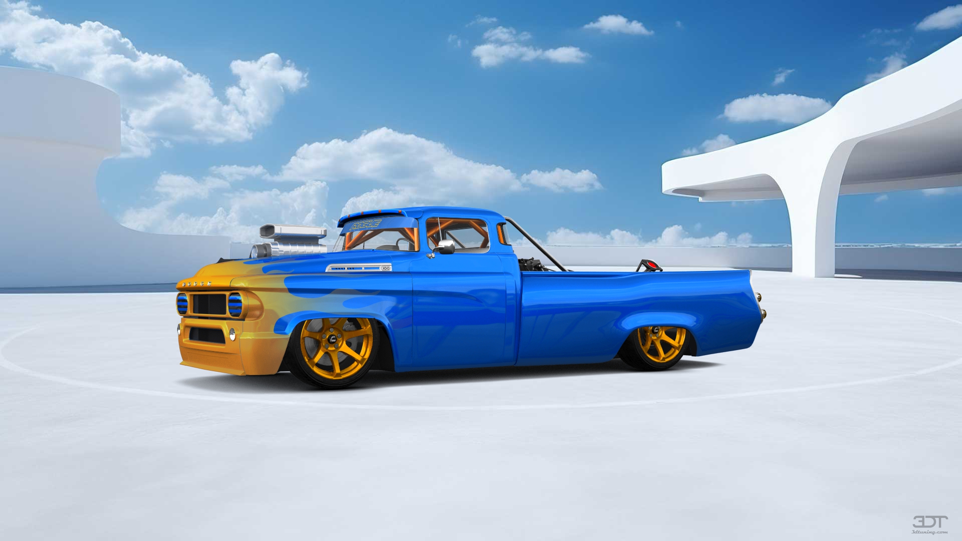 Dodge C series 2 Door pickup truck 1958 tuning