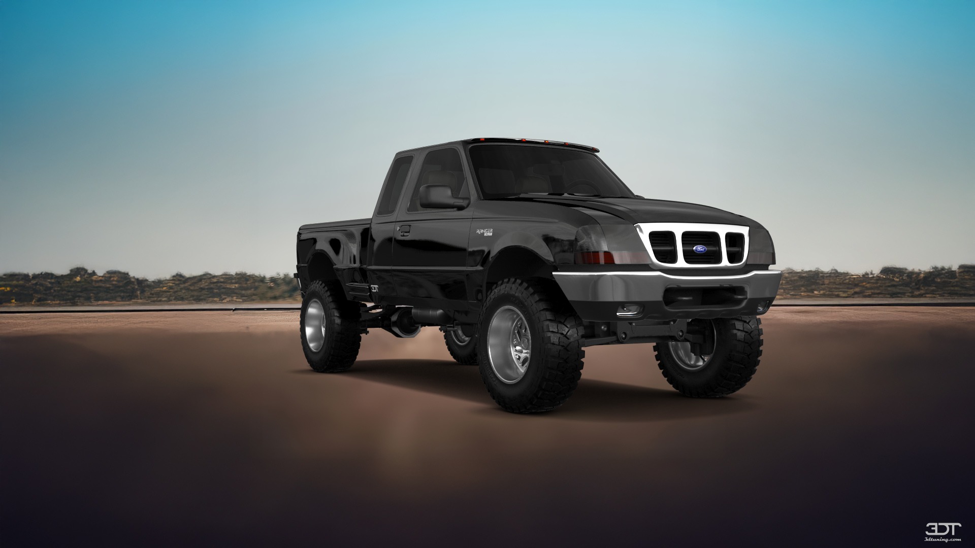 Ford Ranger Flareside 2 Door pickup truck 1998 tuning