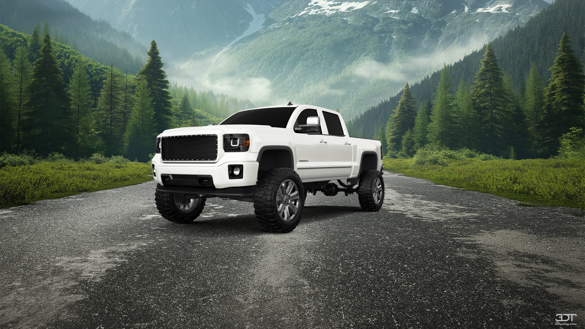 GMC Sierra 4 Door pickup truck 2014