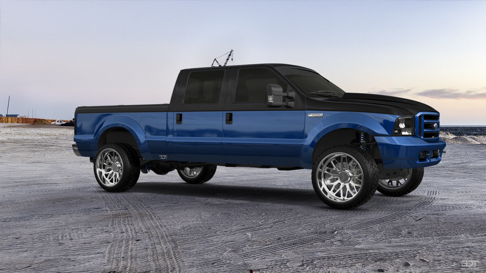 Ford F-250 Crew Cab 4 Door pickup truck 1999